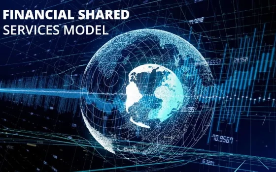 Finance shared services model