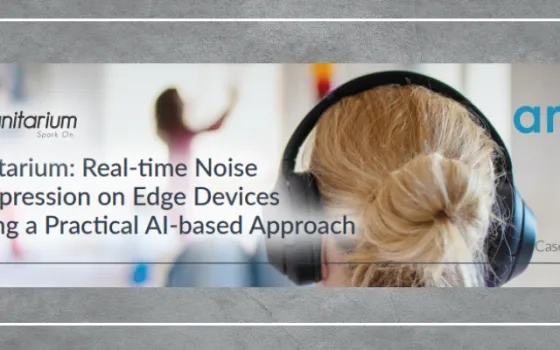 Case Study: Real-time Noise Suppression on Edge Devices Using a Practical AI-based Approach