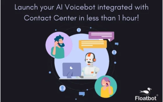 Launch your AI Voicebot in less than 1 hour!