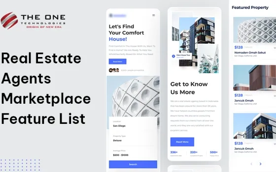 Real Estate Agents Marketplace Feature List