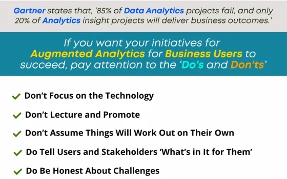 The Do’s and Don’ts of Democratized Data Analytics: A Roadmap to Success
