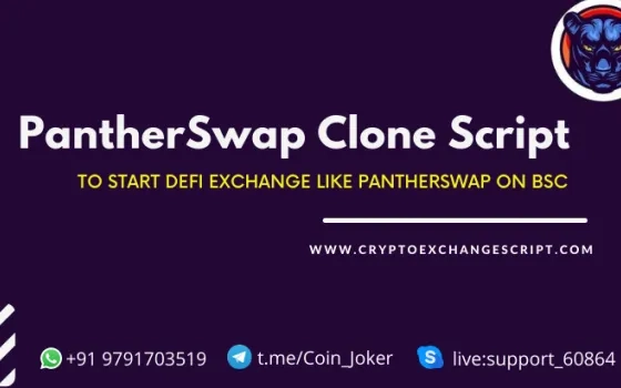 PantherSwap Clone Script - To start DeFi Exchange like PantherSwap