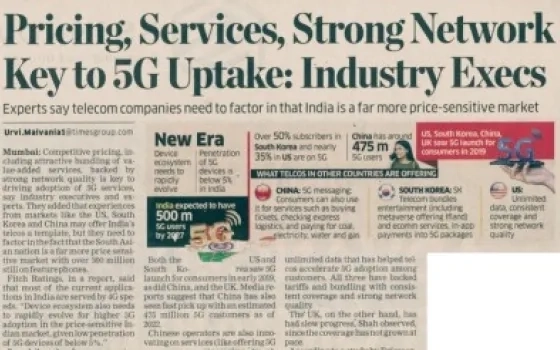 Pricing, Services, Strong Network Key to 5G Uptake: Industry Execs