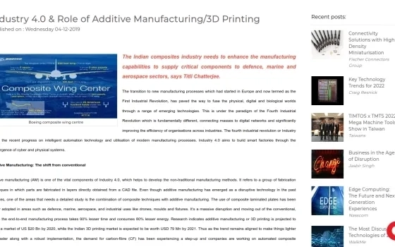 Industry 4.0 & Role of Additive Manufacturing/3D Printing
