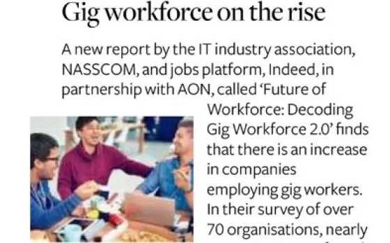 Gig workforce on the rise