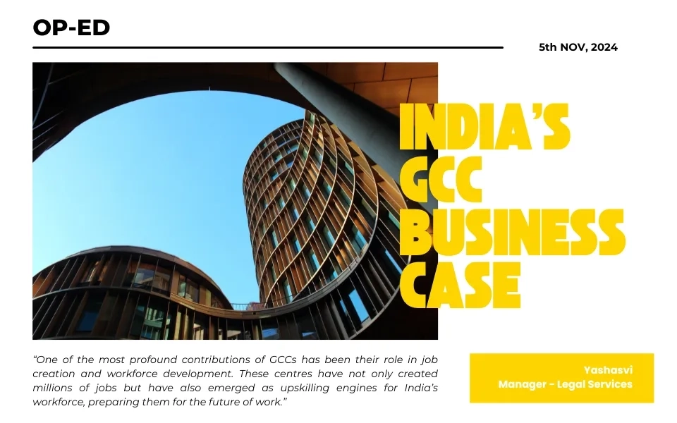 India’s Unique Value Proposition: An Ecosystem for Scalable Innovation through Global Capability Centers 