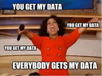 you get my data