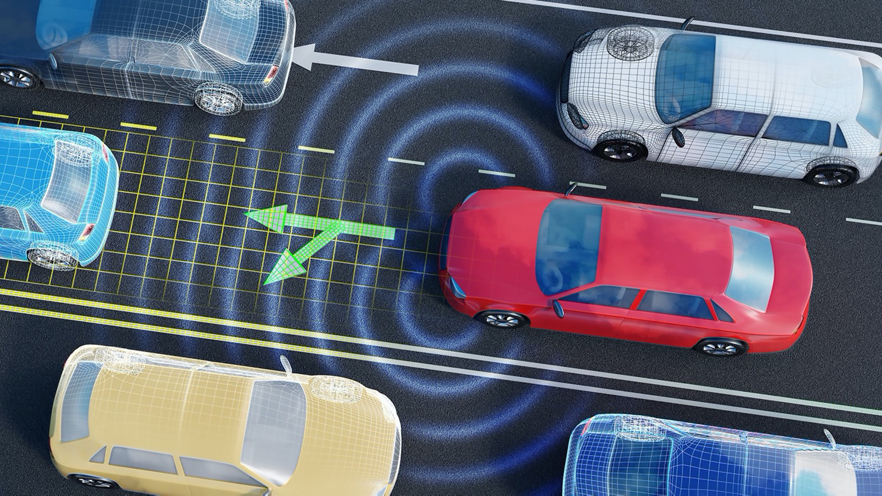 AI used in automated driving scenario