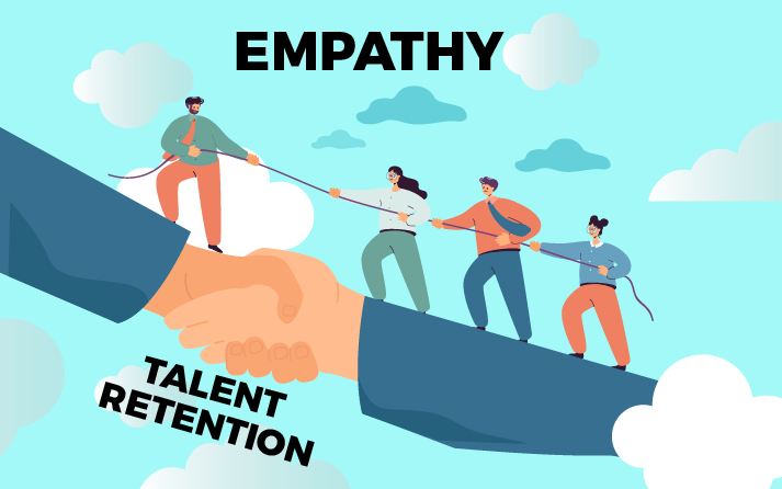 Empathy fosters employee retention