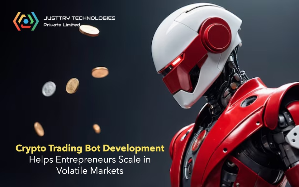 How Crypto Trading Bot Development Helps Entrepreneurs Scale in Volatile Markets