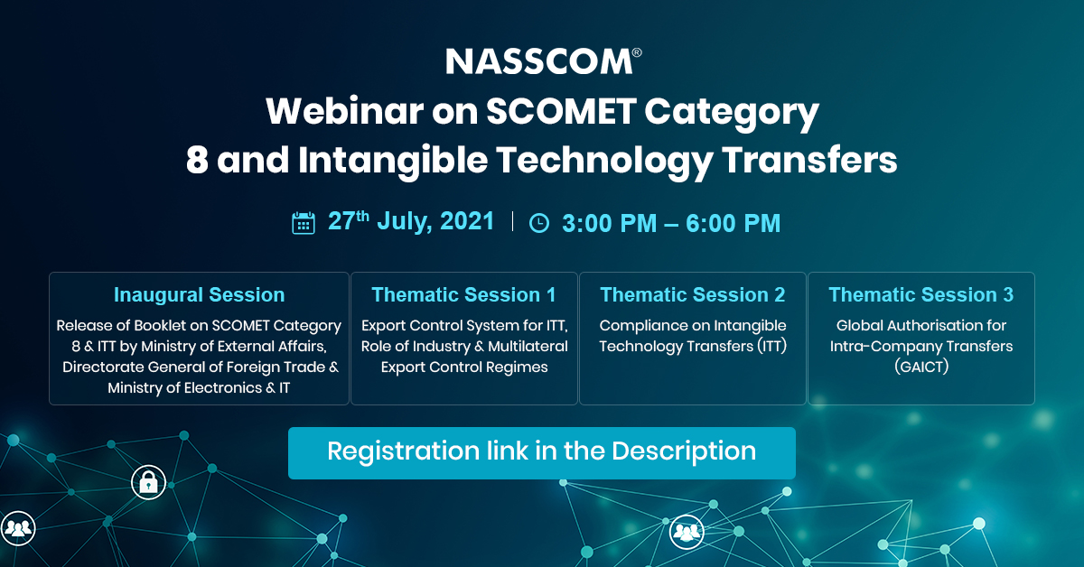 NASSCOM Webinar on SCOMET Category 8 and Intangible Technology ...