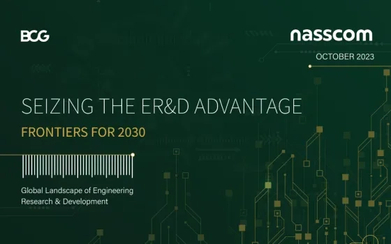 Nasscom-BCG Seizing the ER&D Advantage – Frontiers for 2030