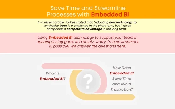 Save Time and Streamline Processes with Embedded BI