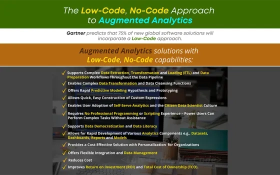 The Benefits of Low-Code, No-Code in Augmented Analytics 