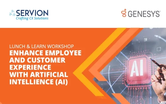 Lunch & Learn Workshop: Enhance Employee and Customer Experience with Artificial Intelligence