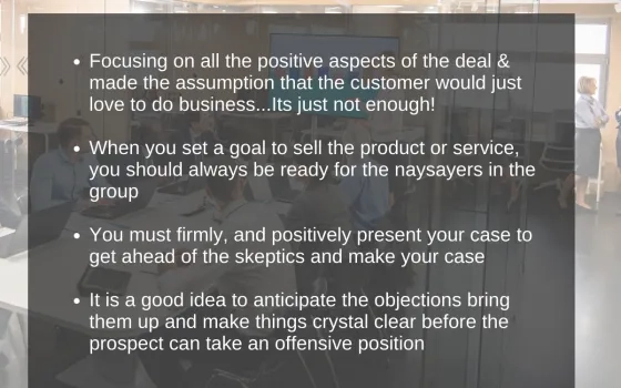 Conflict in the Sales Meeting? No Problem!