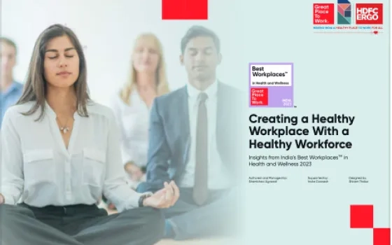 India's Best Workplaces in Health & Wellness 2023