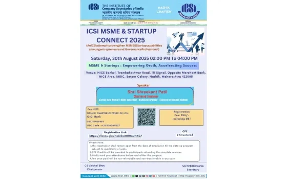 Empowering MSMEs & Startups With Shreekant Patil