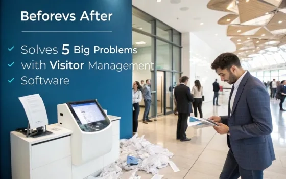 Solves 5 Big Problems with Visitor Management Software 