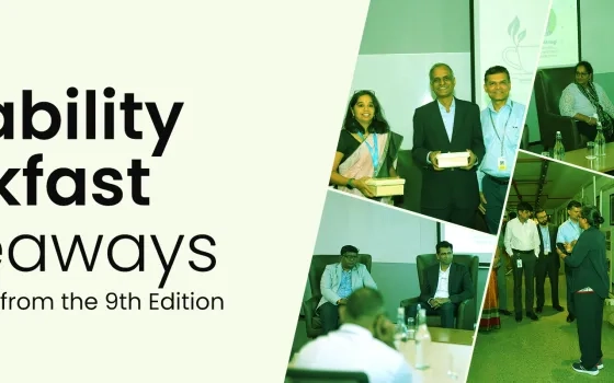 Sustainability for Breakfast  Key Takeaways from the 9th Edition