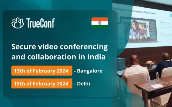 TrueConf opens a new season of IT events in India
