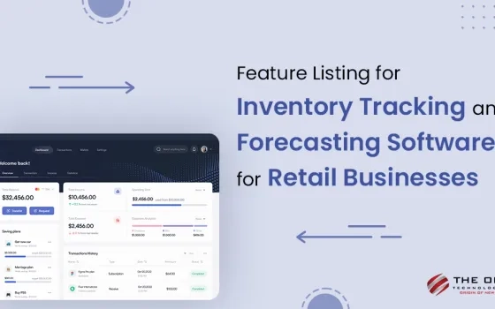 Feature Listing for Inventory Tracking and Forecasting Software for Retail Businesses