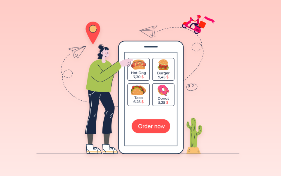 Food delivery software development