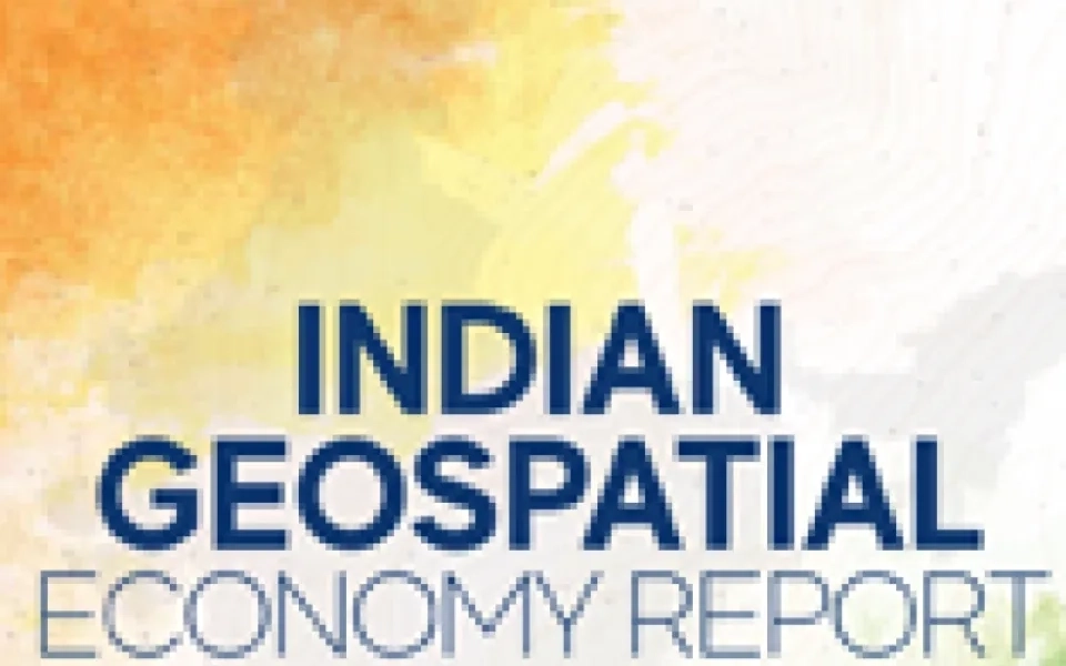 India Geospatial Economy Report-2018