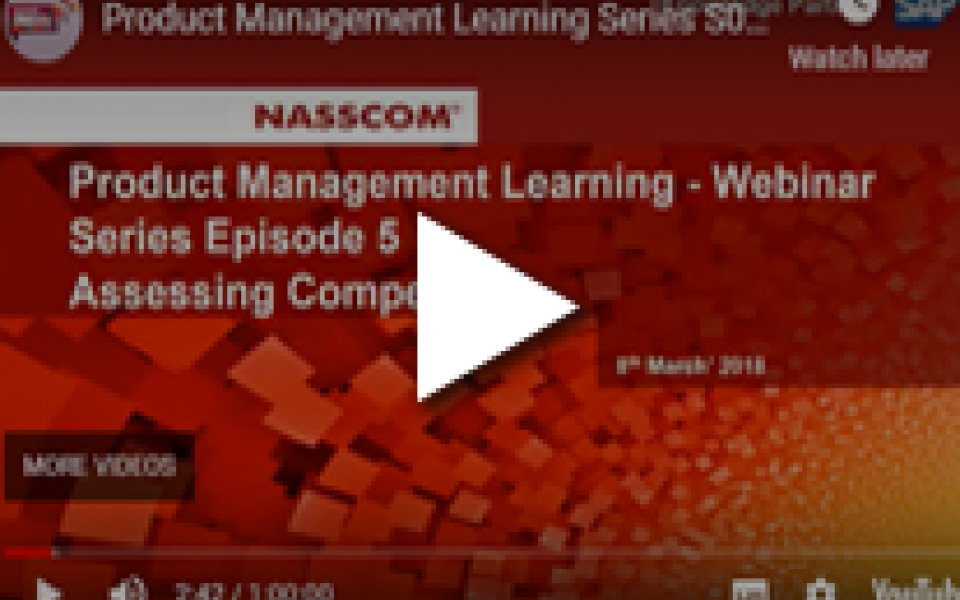 Product Management Learning Series S01E05: Assessing Competition - Product Manager’s perspective