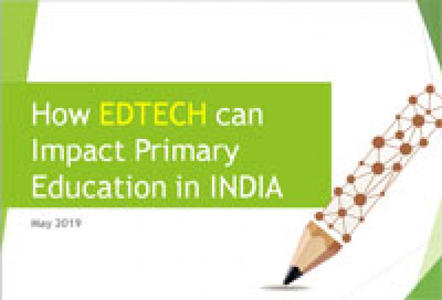 How Edtech can impact primary education in India