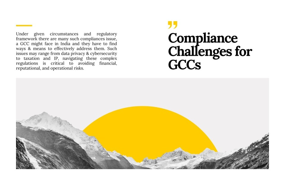 Will GCCs face any compliance issues going ahead?