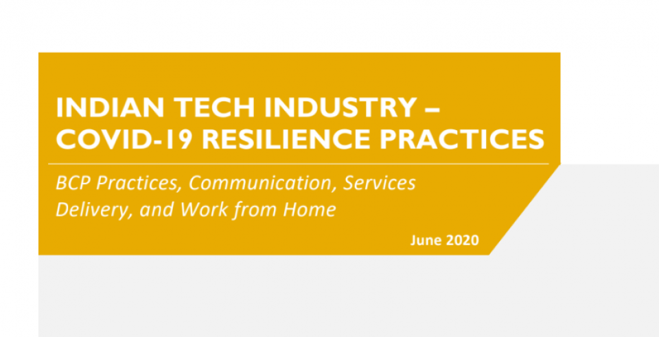 Indian Tech Industry – COVID-19 Resilience Practices - June 2020