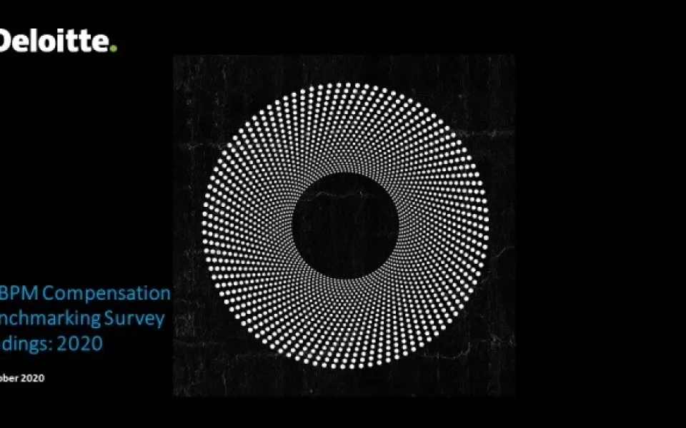 IT-BPM Compensation Benchmarking Survey Findings: 2020