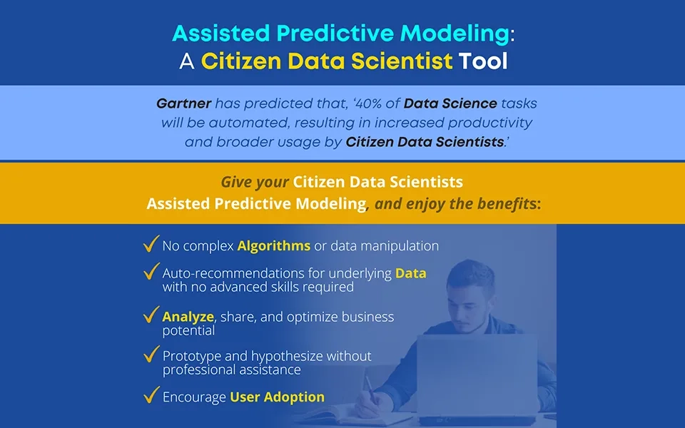 Citizen Data Scientists Can Use Assisted Predictive Modeling to Create, Share and Collaborate