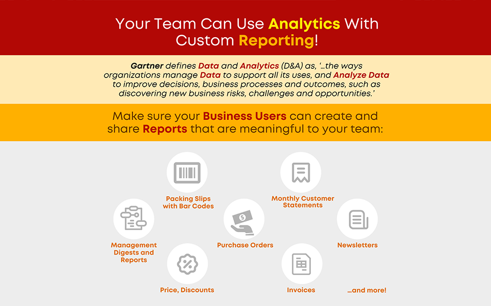 Your Team Can Use Analytics With Custom Reporting!