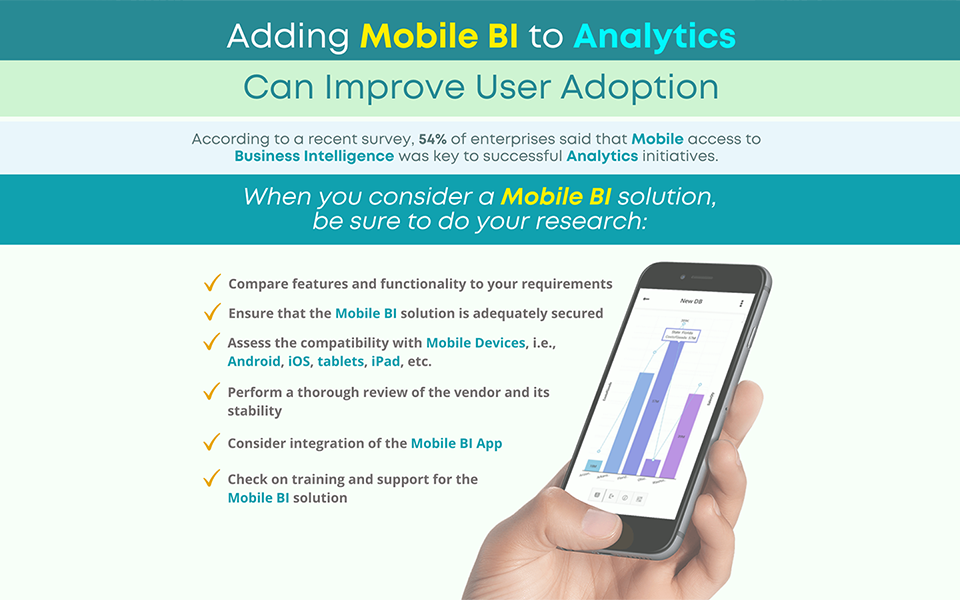 Adding Mobile BI to Analytics Can Improve User Adoption