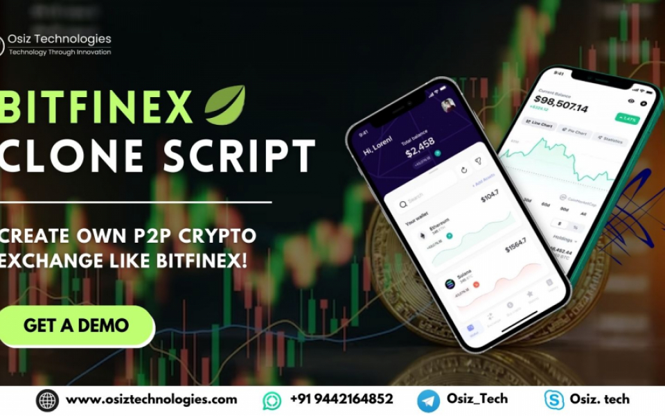 Bitfinex Clone Script: Developing a Safe and Effective Crypto Exchange