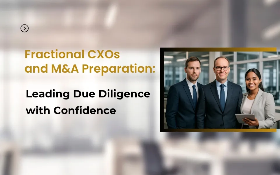 M&A Due Diligence with Fractional CXOs