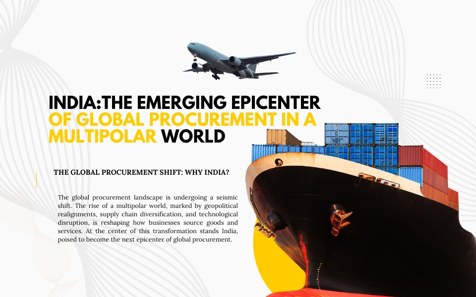 India: The Emerging Epicenter of Global Procurement in a Multipolar World