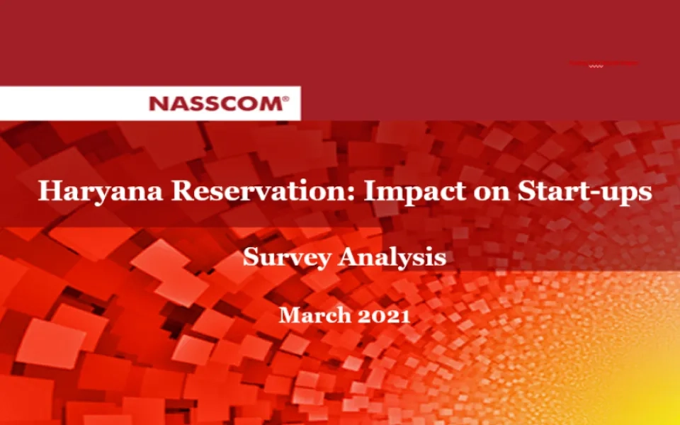 Survey on the impact of new Haryana State Reservation Law on start-ups: March 2021