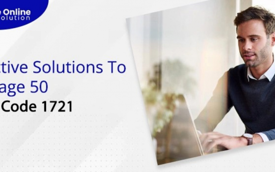 Troubleshooting Sage 50 Error Code 1721: Step-by-Step Solutions