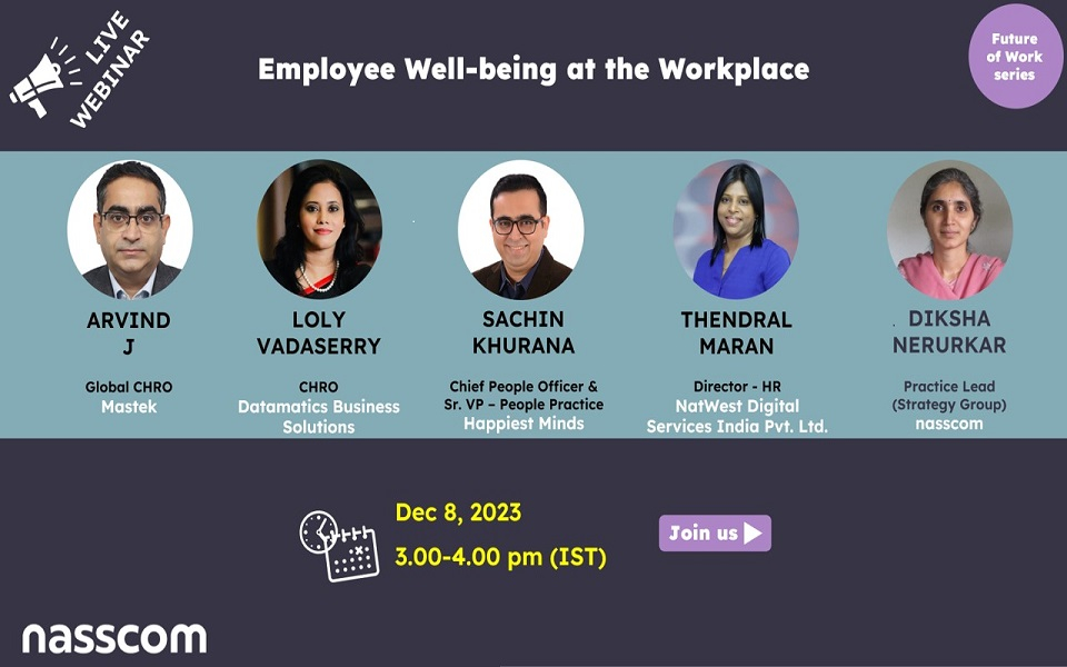 Live webinar: Employee Well-being at the Workplace (Dec 8, 2023)