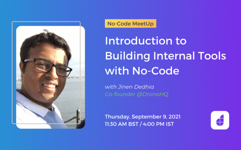 No-Code Virtual Meetup