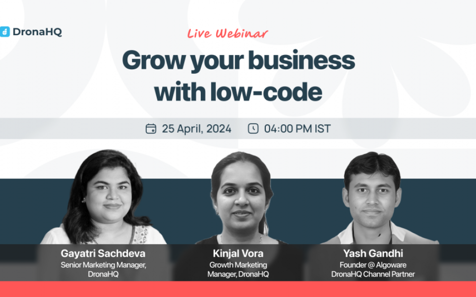 Online Event: Grow your business with low-code