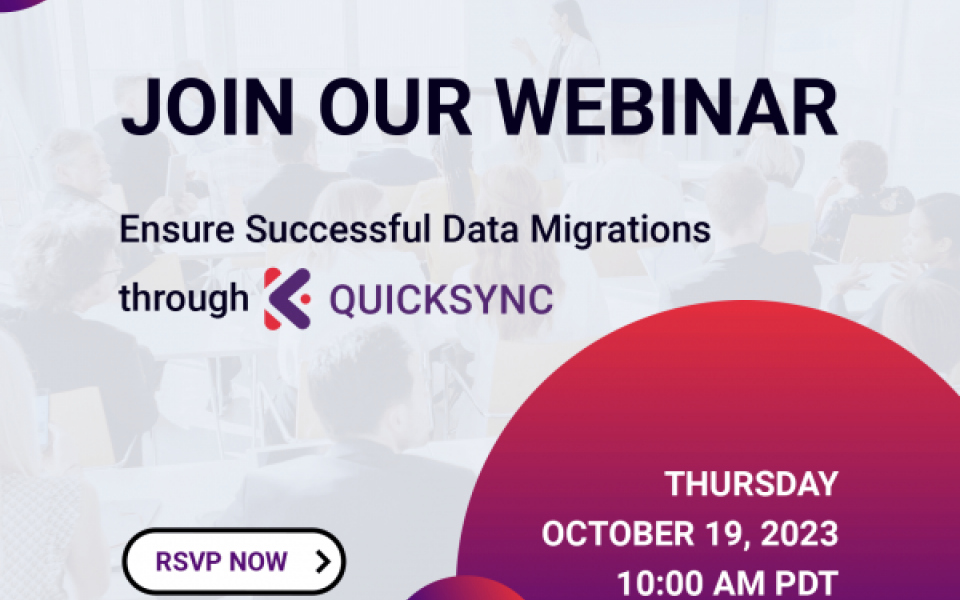 WEBINAR - Ensure Successful Data Migration through Kovair QuickSync