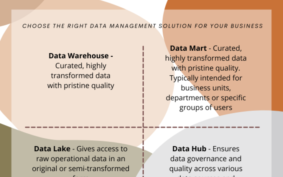 Factors and Considerations Involved in Choosing a Data Management Solution