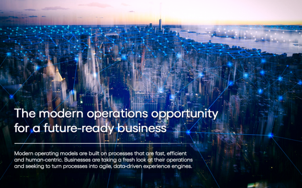The modern operations opportunity for a future-ready business