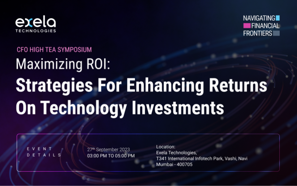 CFO HIGH TEA SYMPOSIUM | Maximizing ROI: Strategies for Enhancing Returns on Technology Investments