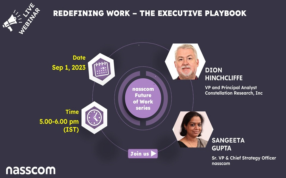 Redefining Work – The Executive Playbook (Webinar; Sep 1, 2023)