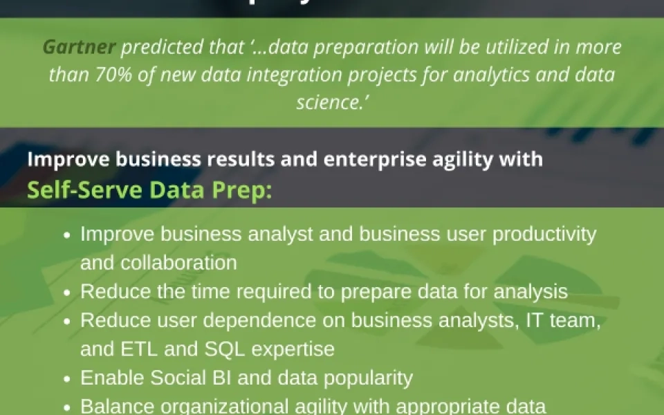 Include Self-Serve Data Preparation in Your Augmented Analytics Solution